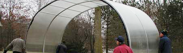 Installation Pool Enclosure