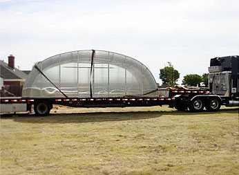 Unloading the enclosure