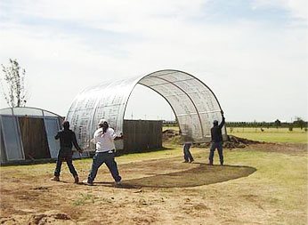 Unloading the enclosure