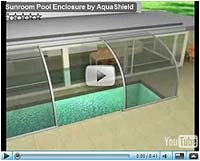 In Ground Pool Retractable Enclosure